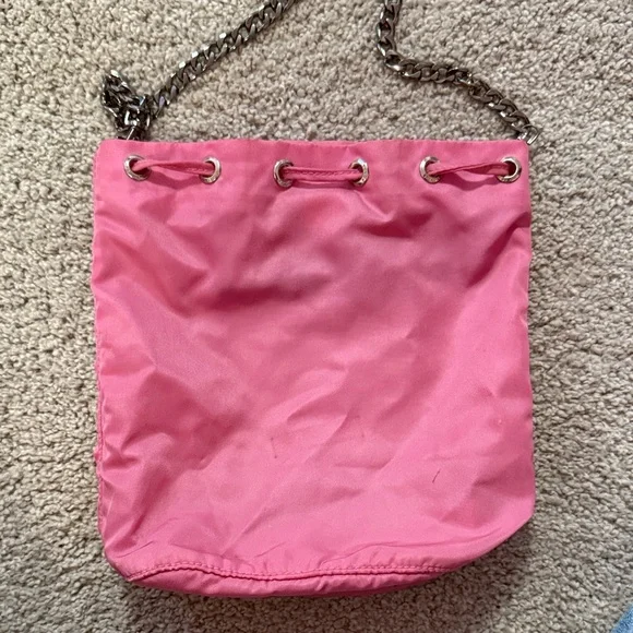 Prada Pink Chain Strap Shoulder Bag - Picture 3 of 8
